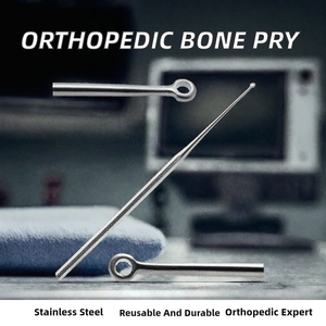 Instrument chirurgical vétérinaire orthopédique manuel en acier inoxydable, rétracteur acétabulaire fémoral trochanterien - Product Image 2