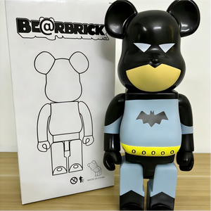 Figurines de <span class=keywords><strong>Batman</strong></span> en PVC de 28 cm, modèle d'ours 400%, jouet pour enfants, décoration de la maison, brique - Product Image 2