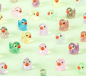 Figuras de Animales Luminosas al por Mayor, Patos Grandes y Pequeños de PVC y Resina, Amarillos y Blancos, para Jardín de Hadas, Manualidades, Mini Patos que Brillan <span class=keywords><strong>en</strong></span> la Oscuridad - Product Image 5