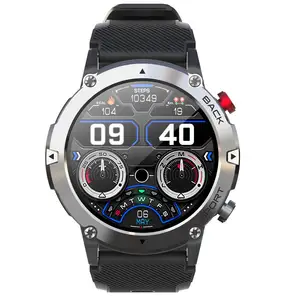 GAOKE homme sport montre intelligente étanche fitness tracker montre connectee NFC hommes smartwatches robuste reloj inteligente 2023 C21