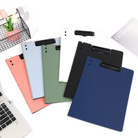 Porte-documents pliable format A4 en PP avec porte-stylo, organiseur de documents, bloc-notes pour hôpital, bureau, école