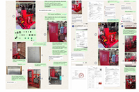Pompe à incendie modulaire spécifique au projet avec systèmes mécaniques et de contrôle intégrés en usine
