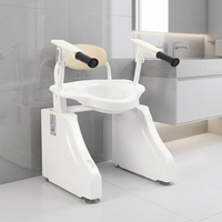 Chaise de douche et de toilette Ucom UC-TL-18-A1 Classe II, siège de bain pour personnes âgées et handicapées