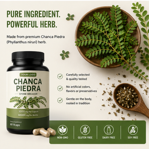 <span class=keywords><strong>Chanca</strong></span> <span class=keywords><strong>Piedra</strong></span> Natural en Cápsulas, Suplemento Dietético Herbal, Apoya la Salud Renal, el Tracto Urinario y la Función Digestiva - Product Image 4