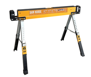 Saw Horse Sawhorse le migliori gambe pieghevoli pieghevoli portatili a rilascio automatico hanno visto cavalli - Product Image 1