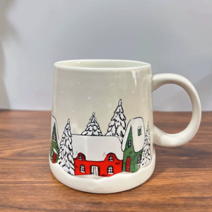 Customizable Cartoon Design 400ml Porcelain <b>Mug</b>-<b>Reusable</b> Dishwasher Safe Stocked Business Gift for Tea & Coffee with ODM Options - Product Image 5