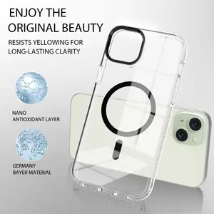 Geschikt Voor Iphone 15Promax Space Goggle Case Tpu Mobiele Telefoon Case Anti-Kras Pc Slijtvaste Transparante Telefoon Case Cover