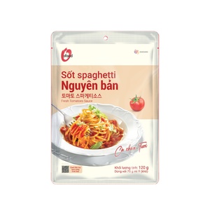 Salsa de Tomate Auténtica Estilo Italiano O'food al por Mayor, 120g, Porción Individual, Condimento para Pasta, Salsa Clásica para Espagueti - Product Image 1