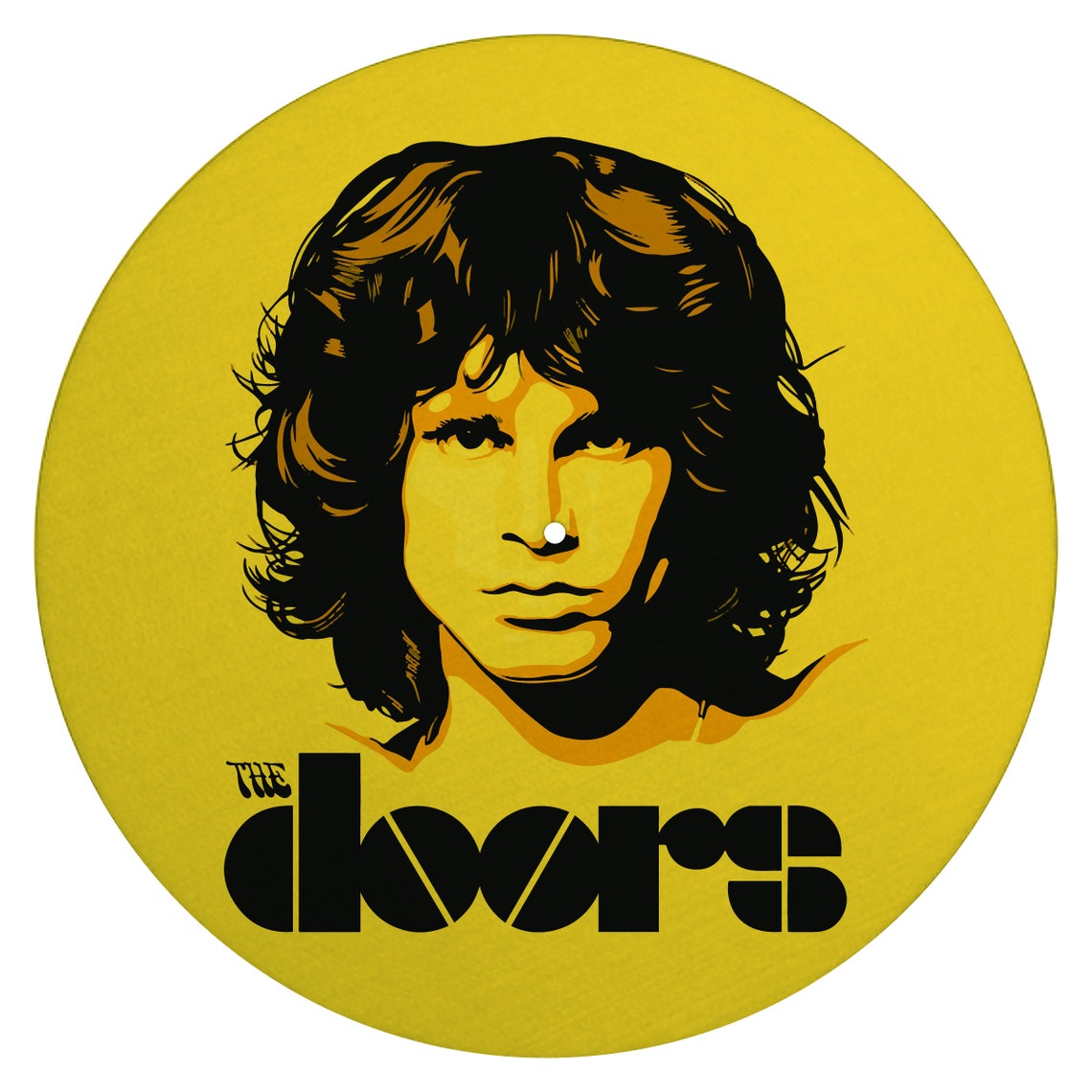 Коврик для проигрывателя виниловых дисков диаметром 7/12 дюймов с принтом под заказ