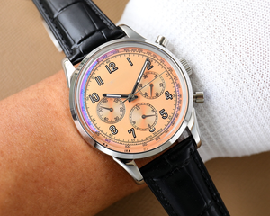 Reloj de Lujo de Alta Calidad para Patek Philippe con Correa de Cuero y Caja de Metal, Estilo Ejecutivo y de Moda de Lujo - Product Image 5