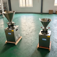 Machine commerciale électrique pour beurre de cacahuète, broyeur de noix 30kg-50KG/h, machine à pâte de sésame, fabricant de tahini