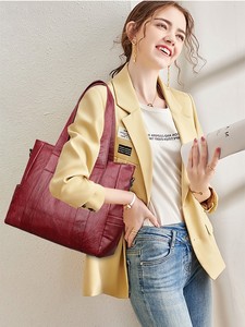 Bolsos cruzados de diseño de moda, bolsos de hombro de cuero PU de alta calidad, bolsos de mano casuales de lujo para mujer - Product Image 2