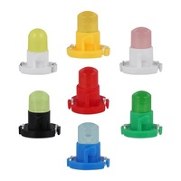 Lampes LED COB de haute qualité T3 T4.2 T3 T4.7 pour tableau de bord de voiture, indicateur de tableau de bord, lampe de commande centrale, lumière de coin 12V
