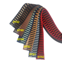 Nouvelle Conception Personnalisée, Ruban Jacquard à Rayures Chevron Double Face 100% Polyester Haute Ténacité, 50mm, 1.5mm d'Épaisseur, pour Sacs