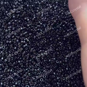 Perles en verre en vrac or rose et argent de 2,0 mm, 2,5 mm, 3,8 mm pour machine à broder – Vente en gros - Product Image 4