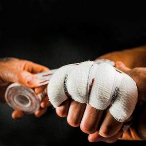 Özel Logo % 100% pamuk 5m spor bant atletik boks parmak 2.5cm beyaz çinko oksit özel boks bandı - Product Image 4