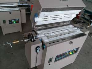 เตาหลอมหลอดแก้วในห้องปฏิบัติการ 1200 ° ซี 1700 ° เตาหลอดสุญญากาศแบบซีสำหรับการอบชุบด้วยความร้อนและการวิจัย - Product Image 6