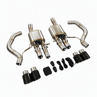 Système d'échappement Valvetronic Catback pour Chevrolet Corvette C7 6.2L 2014-2019, silencieux en acier inoxydable SS304, kit de tuning racing