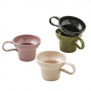 Taza de Cerámica Creativa y Sencilla para Desayuno, Taza de Café Aislada, Reutilizable, Apta para Lavavajillas, para Parejas, para la Tarde, para Negocios - Product Image 3