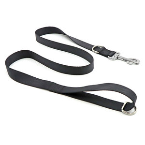 black Solid Color Nylon <b>Dog</b> <b>Leash</b> Durable Simple Style For <b>Dogs</b> - Product Image 3