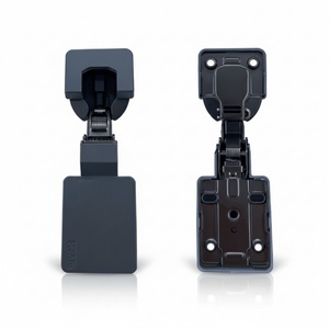 Bisagras Consun Auto Soft Close para Cocina, Ajustables, de Acero Laminado en Frío, Negras, Hidráulicas, Pivotantes, Ocultas, para Gabinetes de Baño y Sala de Estar - Product Image 1