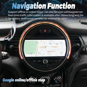 Pour Mini F55 F56 NBT 2015 - 2017, autoradio Android 13, écran 7 pouces/9 pouces, navigation, CarPlay sans fil, GPS, vidéo, stéréo, multimédia - Product Image 2