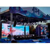 Écran LED P3.91 personnalisable, haute fréquence de rafraîchissement, certifié sécurité, étanche IP65, luminosité 6000 cd, mur vidéo pour événements extérieurs
