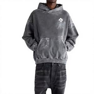 Sweat-shirts à capuche pour hommes respirants et à séchage rapide pour l'hiver - Tissu en polaire polyester/coton - Product Image 2