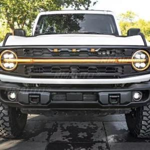 Parrilla Delantera para Auto, Parrillas de Carreras para Ford Bronco 2021-2024, Kit de Carrocería, Accesorios para Auto - Product Image 5