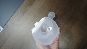 Silicone <span class=keywords><strong>pour</strong></span> collecteur de lait manuel |   Collecteur de lait maternel à aspiration douce <span class=keywords><strong>pour</strong></span> les mères allaitantes |   Pompe monobloc sans BPA/PVC/phthalates - Product Image 4