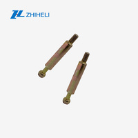Vis de connexion en acier M4x40 pour meubles, 3-en-1, avec verrouillage à came, pour connecteurs de placards, fixations et vis de jonction pour salle à manger et chambre