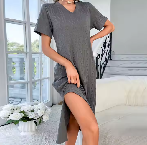 Buy Good Night Dress Plus Sizes, Breathable Fabric | Alibaba.com