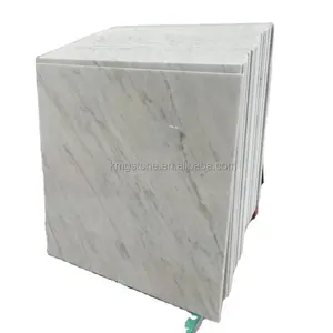 Marble Square Coffee Table White Mosaic Carrara Marble White Natural Stone Tile