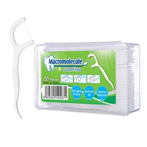 Boîte de 50 cure-dents à fil dentaire en polymère de haute qualité, en forme d'arc, livraison gratuite, cure-dents à fil dentaire lisses et fins en forme d'arc - Product Image 5