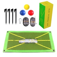 Affichage de trajectoire de pratique de golf Fabricant de tapis de frappe anti-dérapant Mini tapis en caoutchouc de golf Tapis d'entraînement de balançoire de golf