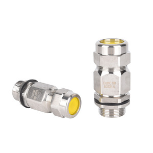 Prensaestopas de Acero Inoxidable JIAF IP66 Impermeable con Fijación Roscada 10-32 para Automatización Eléctrica y Ferrocarriles - Product Image 2