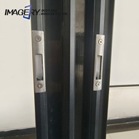 Fenêtre coulissante en aluminium, directement de l'usine, avec moustiquaire, insonorisée et étanche, pour maison et bureau