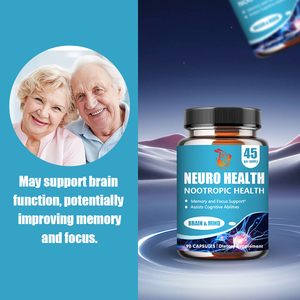 Personalización de fábrica Neuro Health con suplemento nutricional Mejora la memoria y ayuda saludable en cápsulas diarias - Product Image 6