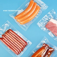 Sacs de conservation sous vide transparents PA/PP pour aliments, scellables à chaud, pour congélateur