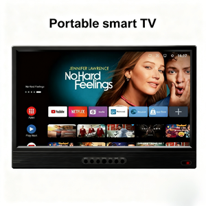 สมาร์ททีวีพกพาพร้อมแบตเตอรี่แบบชาร์จได้ - ทีวีดิจิตอล LCD HD ขนาด 14-20 นิ้ว สำหรับการตั้งแคมป์และการใช้งานกลางแจ้งบนรถบัส - Product Image 1