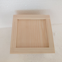 Coffrets cadeaux en bois écologiques Solutions d'emballage personnalisées en bois naturel Caisse en bois miniature vide pour cadeaux et produits