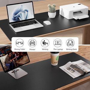 Non-Slip <b>Waterproof</b> PU Leather Desk <b>Pad</b> Protector for Mouse Writing Desk, Office, Home, Laptop Blotte - Product Image 5