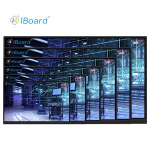 Kích thước lớn 98 inch 110 inch tương tác màn hình phẳng Hiển thị màn hình cảm ứng màn hình bảng thông minh 4k hiển thị cho HọC ViệN - Product Image 3