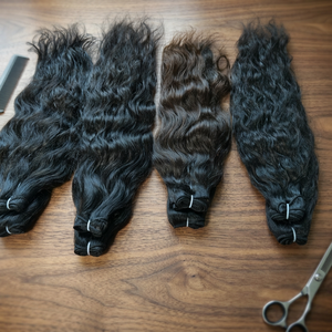 Wholesale 100% Unprocessed Remy Virgin Body Wave Cuticle Aligned <b>Cheap</b> Indian Hair Clip-in Curl Style Human Hair <b>Extensions</b> - Product Image 1