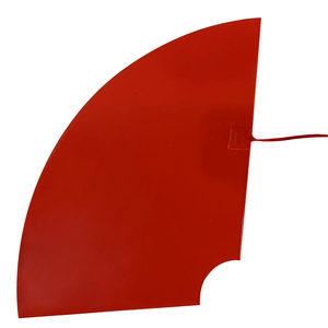 Calentador de Silicona Flexible 418x334x1.5mm 220V 350W Rojo, Tapete Calefactor Industrial - Product Image 3