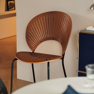 <span class=keywords><strong>Sedia</strong></span> da Pranzo Ecologica con Schienale Alto, Gambe in Metallo, Design Moderno Contemporaneo, <span class=keywords><strong>Sedia</strong></span> a Conchiglia per Bar e Hotel, Arredamento Ergonomico per Casa - Product Image 6