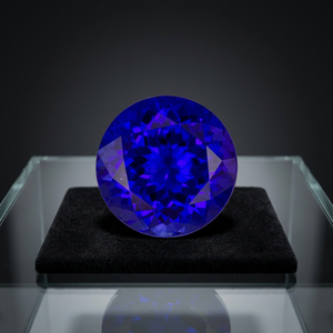 Tanzanita Natural de 2.75mm, Corte Brillante Redondo, Gema Suelta Certificada por IGI, 0.08 Quilates, Azul a Azul Violeta, para Joyería - Product Image 4
