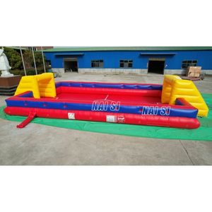 Campo de Fútbol de Jabón Inflable de Grado Comercial, Cancha de Fútbol Inflable, Futbolín Humano Inflable, <span class=keywords><strong>Juegos</strong></span> Interactivos para Eventos - Product Image 4