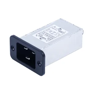 Factory Direct Sales Single Socket Emi Filter Switch Power Supply Filters YB11A13-20A-Q