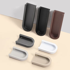 Tirador de Armario Empotrado, Tirador Oculto Ranurado, Perilla de Puerta de Armario Multicolor - Product Image 4